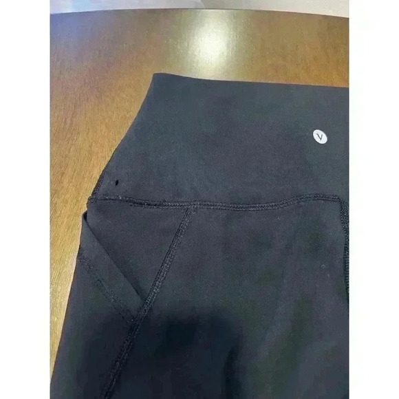 Velocity Womens High Waist Tummy Control Capri Legging Size Black Small (0154) - Picture 9 of 12